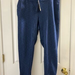Adidas Blue Track Pants Relaxed Fit Joggers